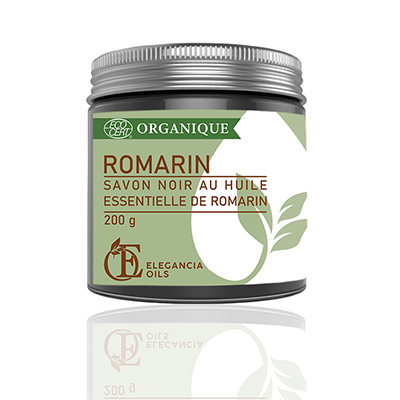 SAVON NOIR ROMARIN